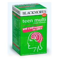 Blackmores澳佳宝 青少年复合营养片(女孩配方) 60片