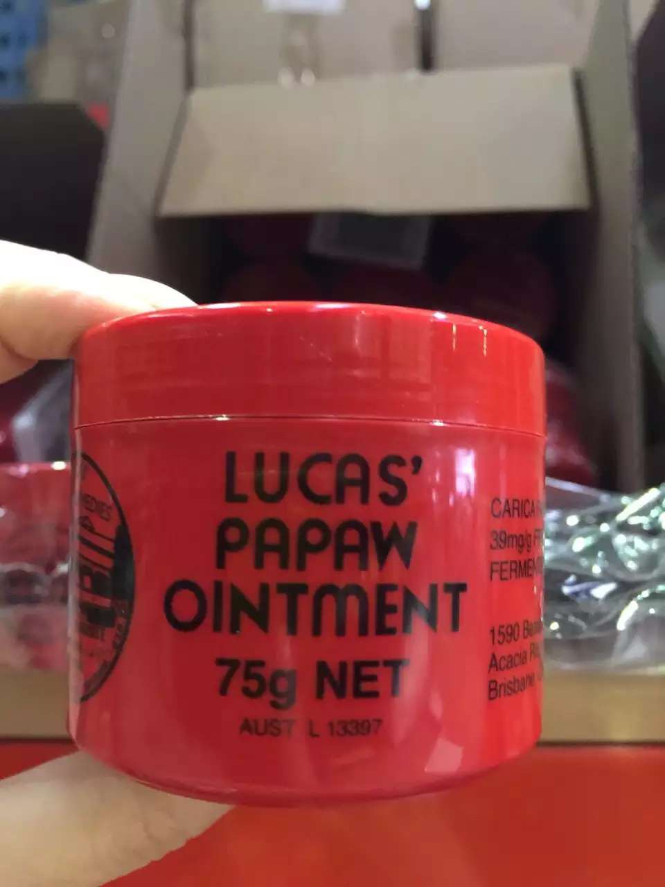 澳洲Lucas Papaw Ointment 番木瓜膏 万能膏 75g
