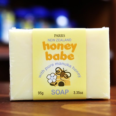 Parrs 帕氏麦卢卡蜂蜜婴儿滋润香皂 95g Honey Babe Soap