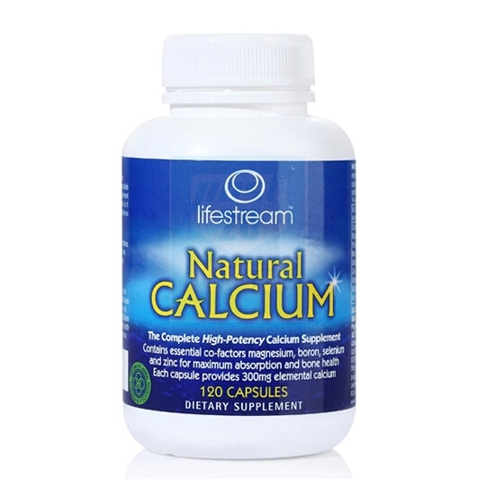 Lifestream 生命泉 纯天然有机钙胶囊 120粒