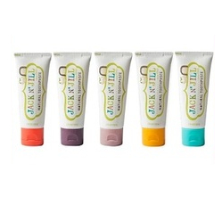 Jack N'Jill宝宝儿童有机果味牙膏50g 可吞服不含氟