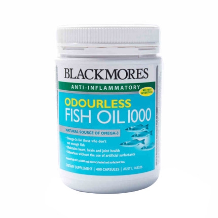 Blackmores澳佳宝 无腥味鱼油 1000mg  400粒