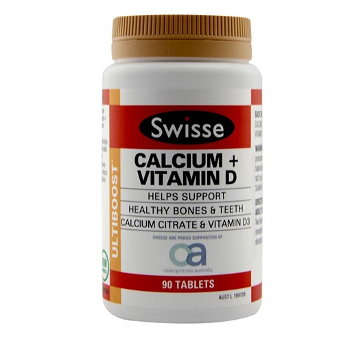 Swisse 钙+维生素D 90粒