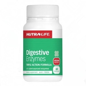 Nutralife纽乐植物水果酶 消化酶 酵素60粒 助消化美颜清脂 60粒