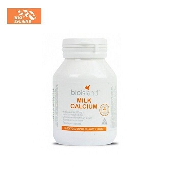 BioIsland  乳钙/婴幼儿全天然牛乳纯乳钙 90粒