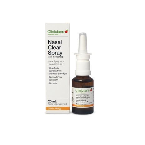 Clinicians 科立纯 鼻炎喷剂一鼻通喷剂 25ml Clinicians Nasal Clear Spary