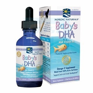 Nordic Naturals挪威婴儿DHA鳕鱼肝油滴剂60ml