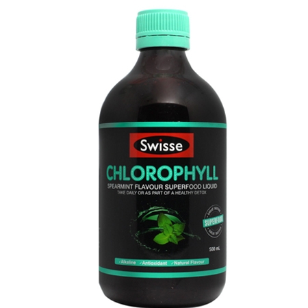 Swisse 叶绿素清体排毒减肥调节肠胃 养颜美肤 薄荷 500ml