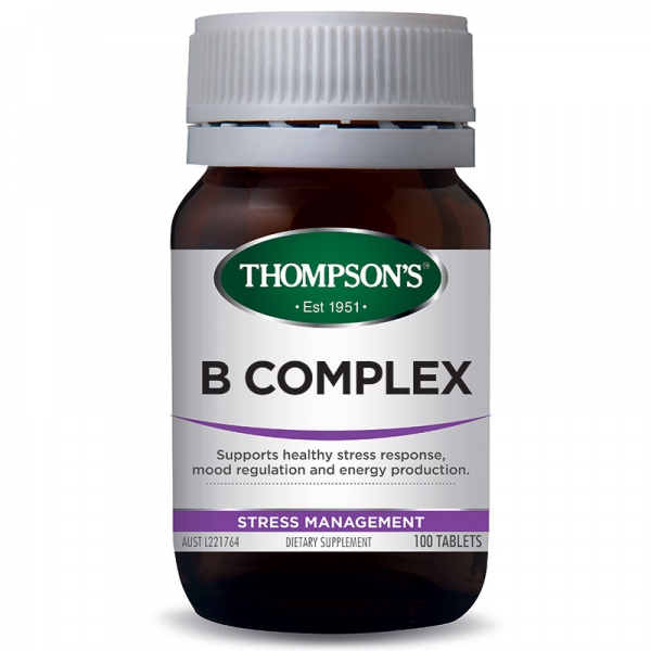 Thompsons汤普森 B Complex 综合维生素B族 250粒