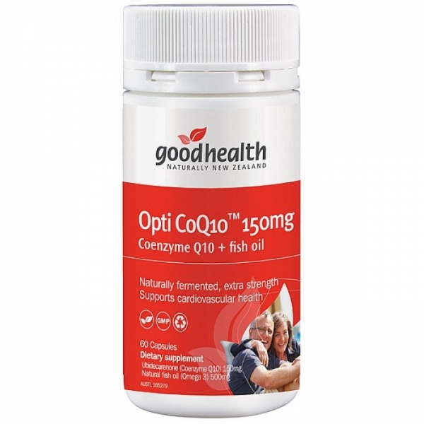 Good Health好健康辅酶Q10 150mg 心脏保护含鱼油