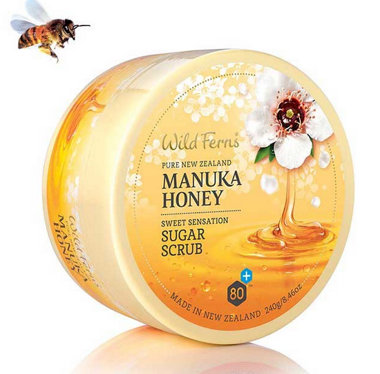 帕氏麦卢卡蜂蜜80+ 身体磨砂膏 240g