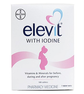 Elevit 爱乐维孕妇复合维生素营养片100片