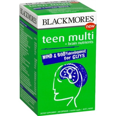 Blackmores澳佳宝 青少年复合营养片（男孩配方）60片