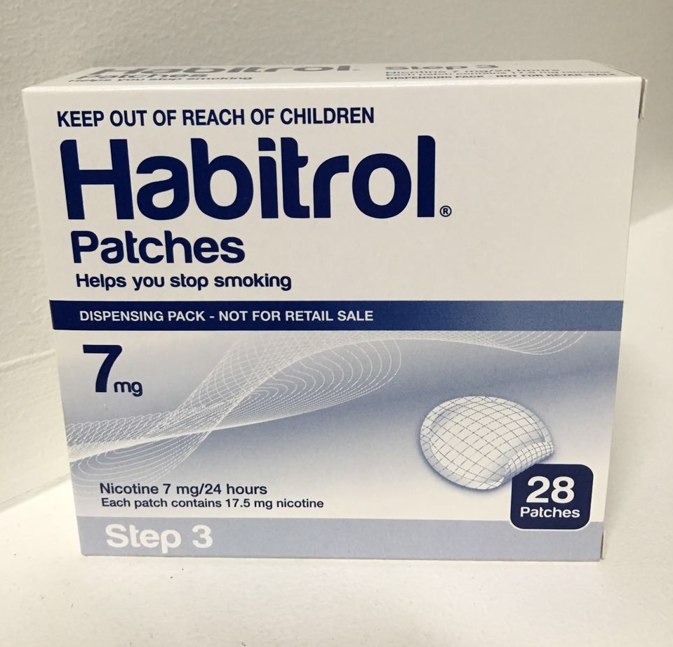 Habitrol诺华 尼古丁戒烟贴 Step3 7mg 28贴