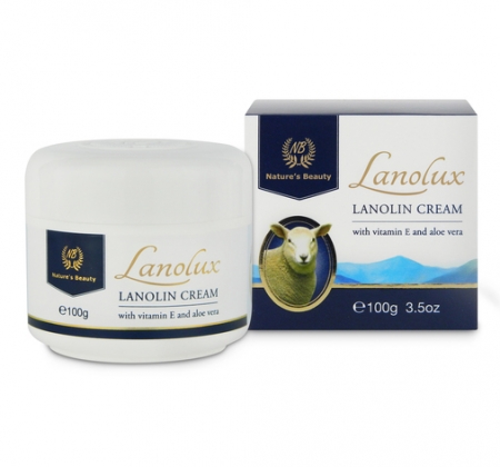 Nature's Beauty自然美 绵羊油乳霜/保湿霜 100g （含维他命E和芦荟）