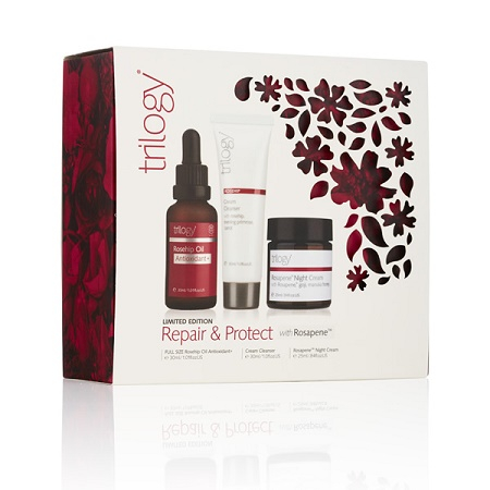 Trilogy 趣乐活 2016圣诞套装礼盒 玫瑰果油+洁面乳+晚霜