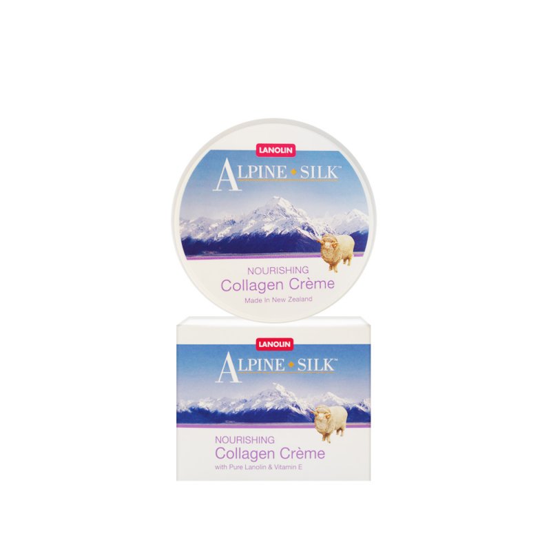 Alpine Silk 绵羊油水嫩补水骨胶原润肤霜 100克