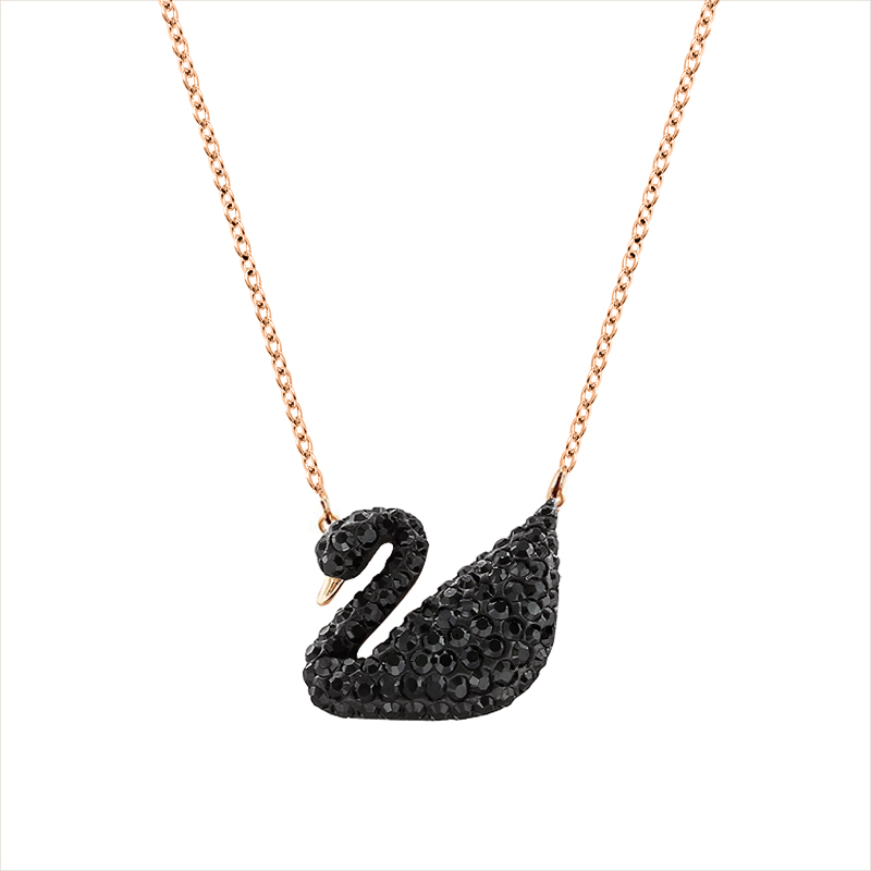 【澳洲仓】Swarovski 施华洛世奇黑色水晶天鹅项链女锁骨链吊坠 5204134 5215034 5347329（原价990元， 预定3-4周）