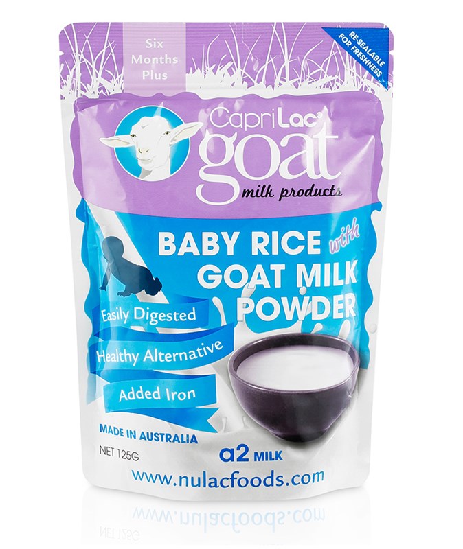 【澳洲仓】CapriLac 宝宝山羊奶米糊6个月以上 富含成长所需营养125g