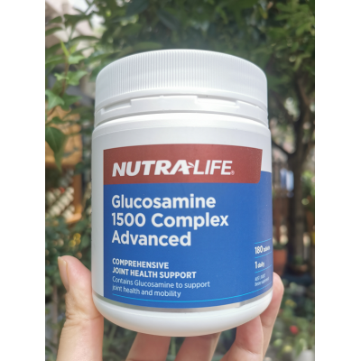 【成都仓】NUTRA-LIFE纽乐 葡萄糖胺 维骨力软骨素 180粒 27年5月