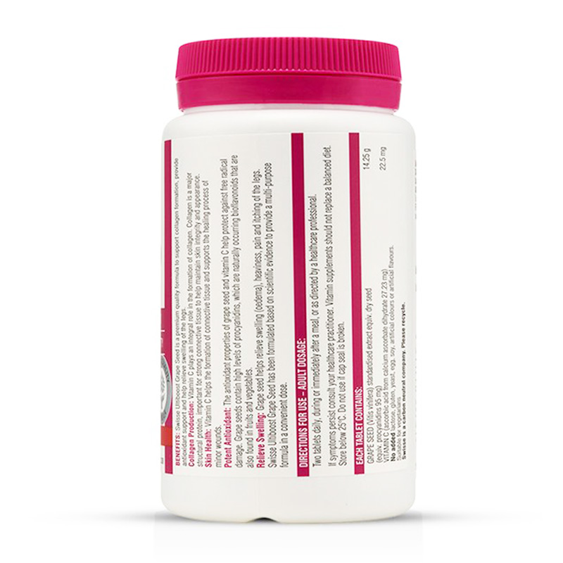 【澳洲仓】Swisse Grape Seed 葡萄籽180粒 美白淡斑美容养颜