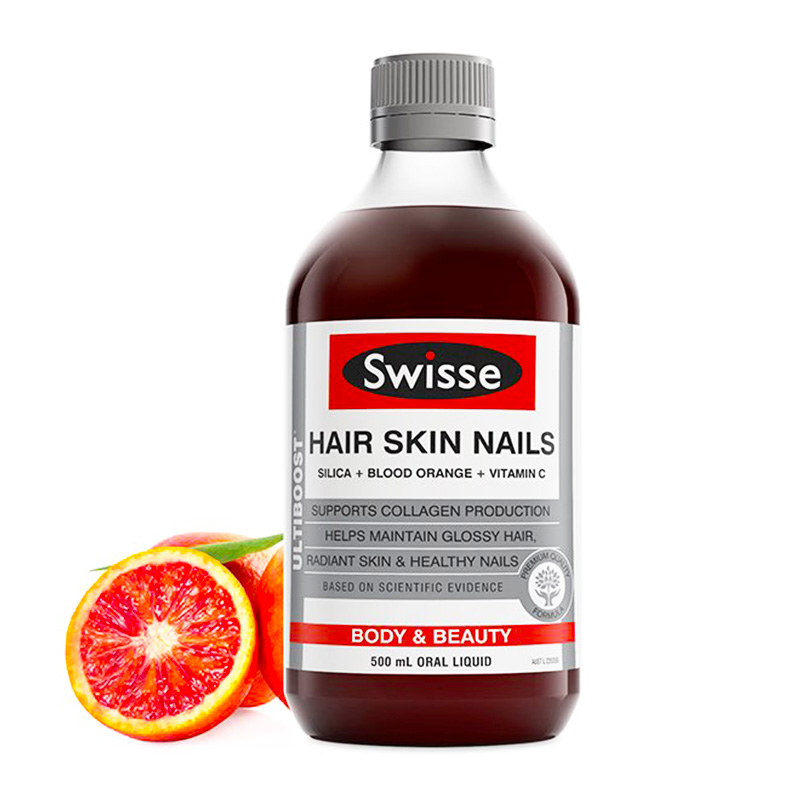 【澳洲仓】Swisse HSN 血橙精华胶原蛋白液 500ml 嫩肤护发养颜