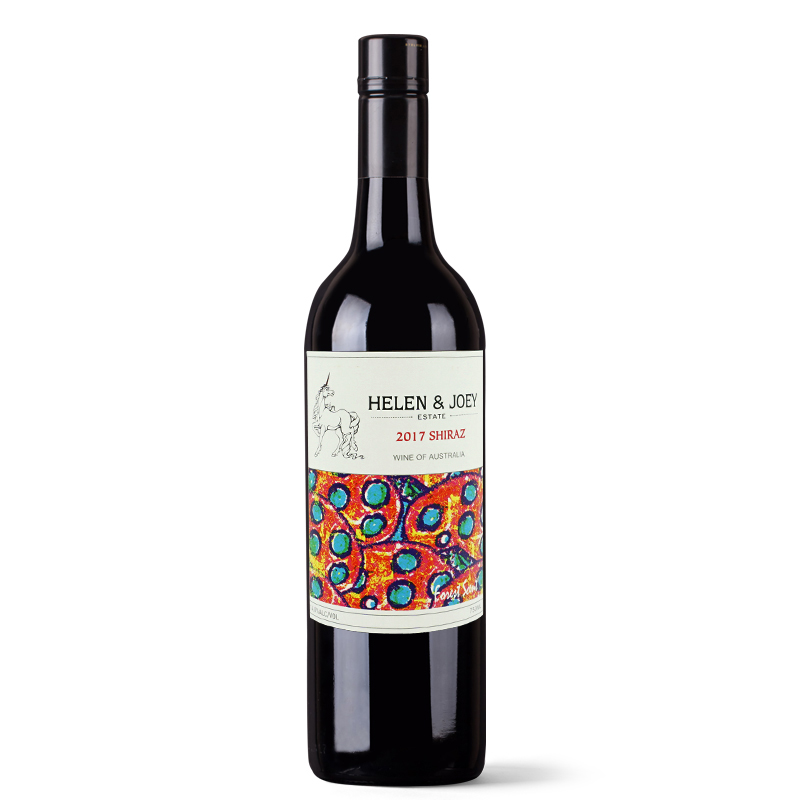 【中国仓】澳洲红酒 红角庄 Forest Scent Shiraz 抽象红森林系列 设拉子【T666】 17年 旋盖 原装（偏远地区补运费：黑龙江，西藏，内蒙，新疆 ）