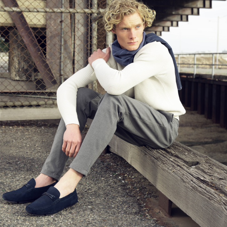 【澳洲仓】DK UGG DK512 秋冬新款 牛反皮男士加毛豆豆鞋