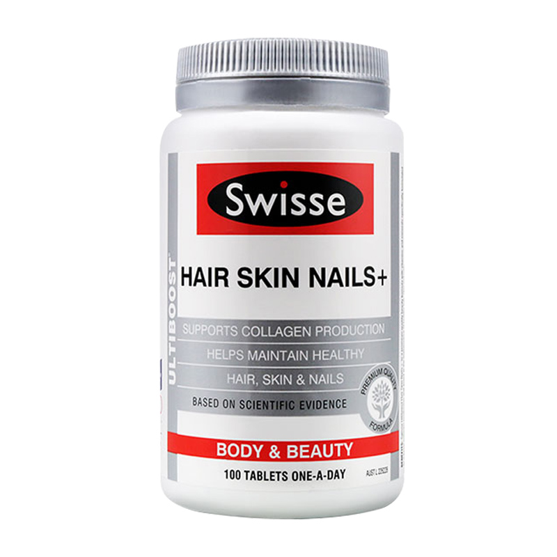 【澳洲仓】Swisse HSN胶原蛋白片100片 美白护肤美容养颜