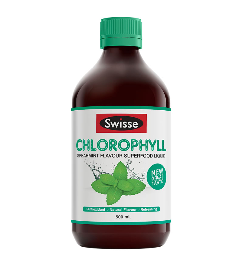 【澳洲仓】Swisse Chl 叶绿素水（薄荷味） 口服液清理肠道  500ml