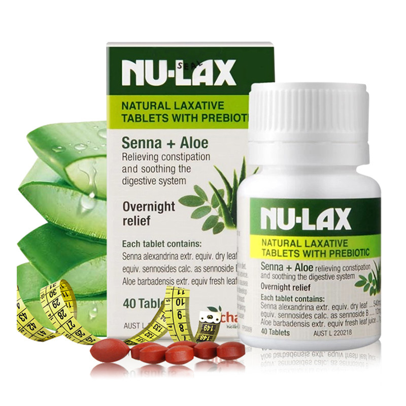 【澳洲仓】Nulax 乐康片 清肠原味40粒