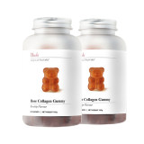 【澳洲仓】Unichi 玫瑰胶原蛋白小熊软糖礼盒（两瓶装） 美白抗衰老紧致细纹