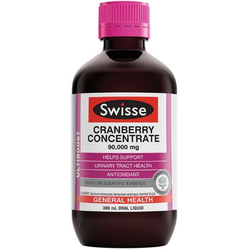 【澳洲仓】【临期特价】Swisse 蔓越莓液  90000mg  口服液 300ml