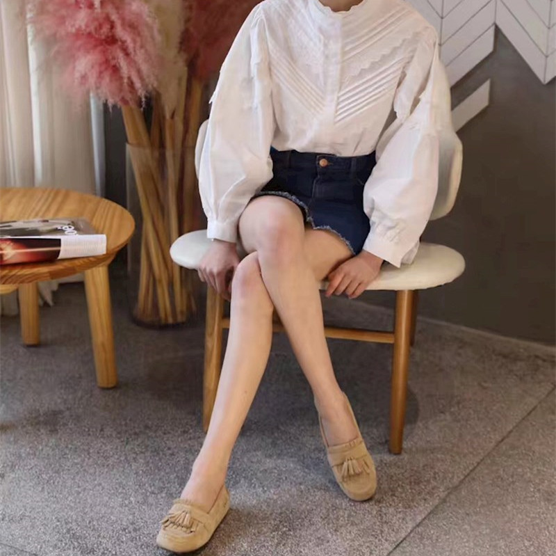 【澳洲仓】OZWEAR UGG OB317 春夏新款 猪巴革 防泼水 内增高流苏豆豆鞋