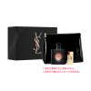 【欧洲仓】【法国直邮】YSL圣罗兰限量版套装 黑鸦片女士浓香水50ml+方管口红1.4ml「01号正红色」