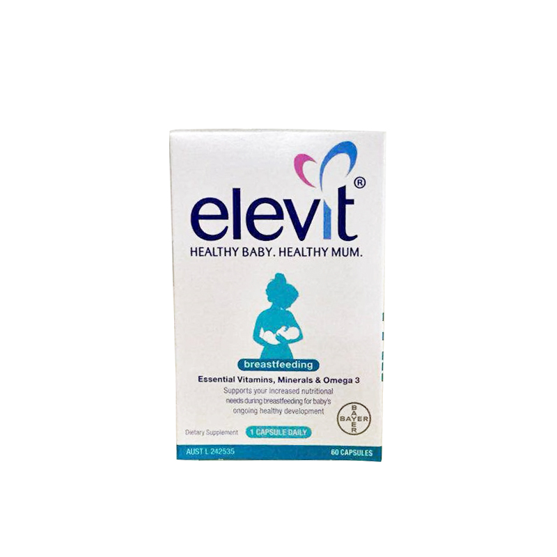【澳洲仓】Elevit爱乐维 母乳喂养期哺乳期 拜耳Bayer复合维生素 60粒