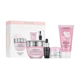 【欧洲仓】【法国直邮】Lancome兰蔻限量套装 水份缘舒缓凝霜50ml+精华7ml+面霜15ml+面膜50ml