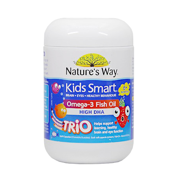 【澳洲仓】Nature's Way NW 儿童鱼油180粒软胶囊