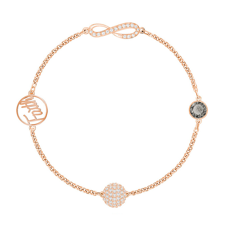 【澳洲仓】Swarovski 施华洛世奇SWA REMIX YOUR STYLE 浪漫情怀隐形磁扣手链 5373225 5365734 5421441（原价890元， 预定3-4周）