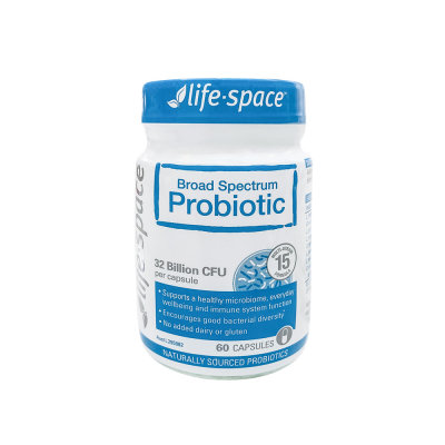 【澳洲仓】Life Space益倍适 成人益生菌 60粒（玻璃瓶） LS Probiotic