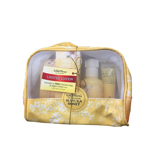 【新西兰仓】帕氏麦卢卡蜂蜜4件套送化妆包