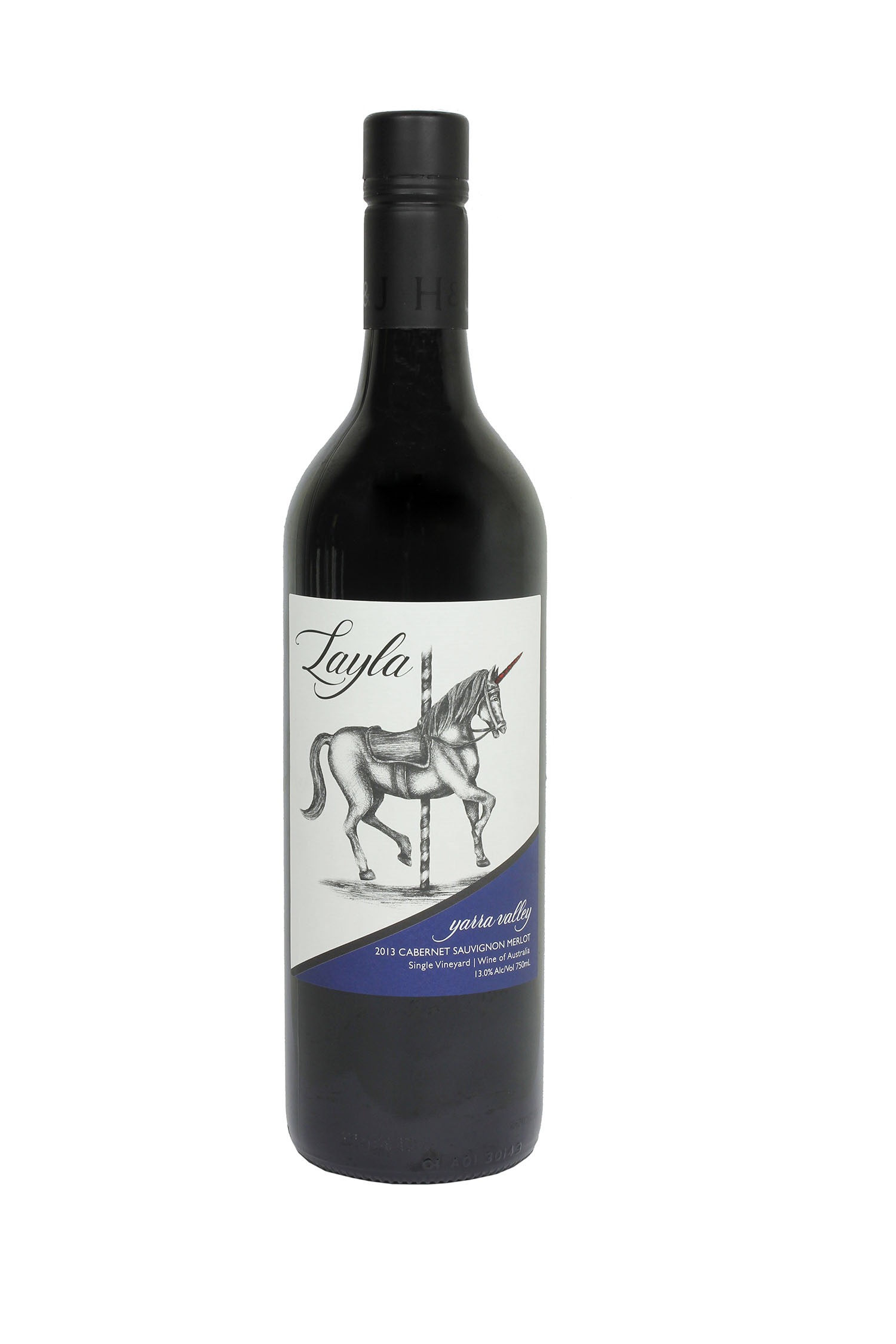 【中国仓】澳洲红酒 红角庄 Layla Cabernet Merlot莱拉系列赤霞珠梅洛【T207】13年 旋盖 原装（偏远地区补运费：黑龙江，西藏，内蒙，新疆 ）