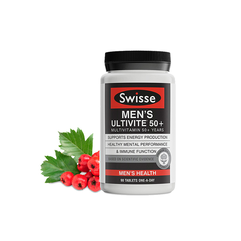 【澳洲仓】Swisse 男士 50+ 复合维生素 90粒