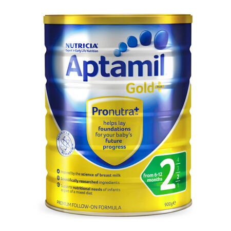 【澳洲仓】【3罐包邮】Aptamil Gold 金装爱他美2段 奶粉
