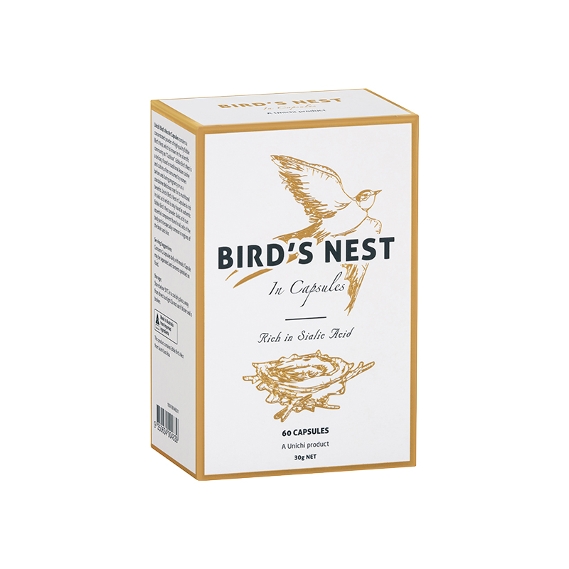 【澳洲仓】UNICHI 燕窝精华胶囊  滋阴润肺无腥味 60粒  金丝燕燕盏萃取 孕妇可用适用