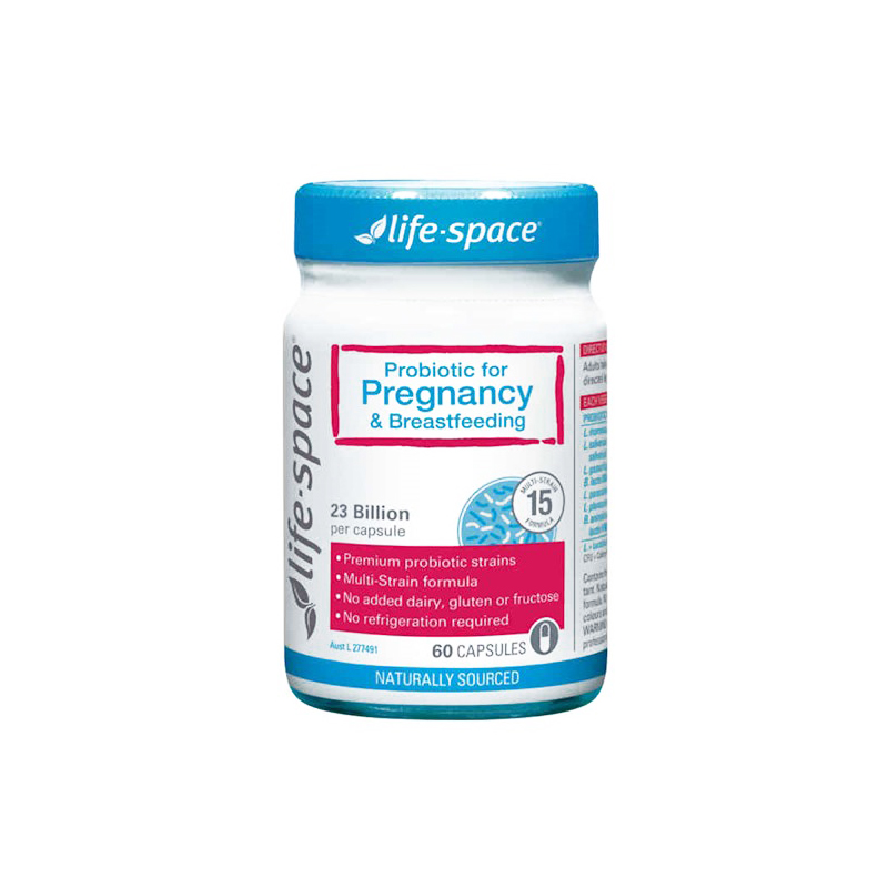 【澳洲仓】Life Space LS Pregnancy 孕妇益生菌 60粒（玻璃瓶）