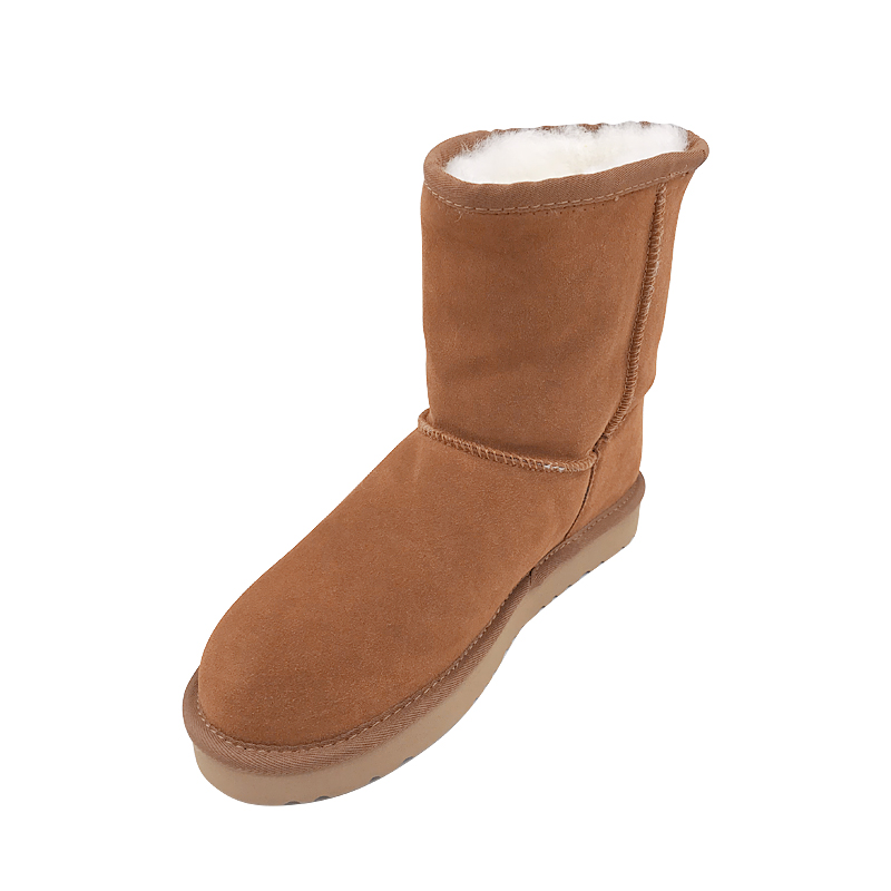 【澳洲仓】OAKUGG 20005 Side To Side 防泼水经典中筒雪地靴  oak001