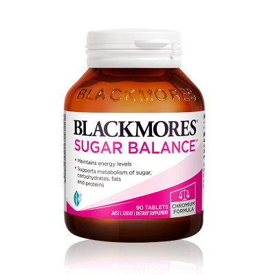 【澳洲仓】Blackmores BM血糖平衡片90粒 胆固醇调节 （玻璃瓶）