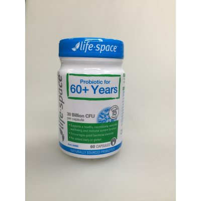 【澳洲仓】Life Space益倍适 老年人益生菌  60粒 LS 60+ 提高免疫力排毒清肠