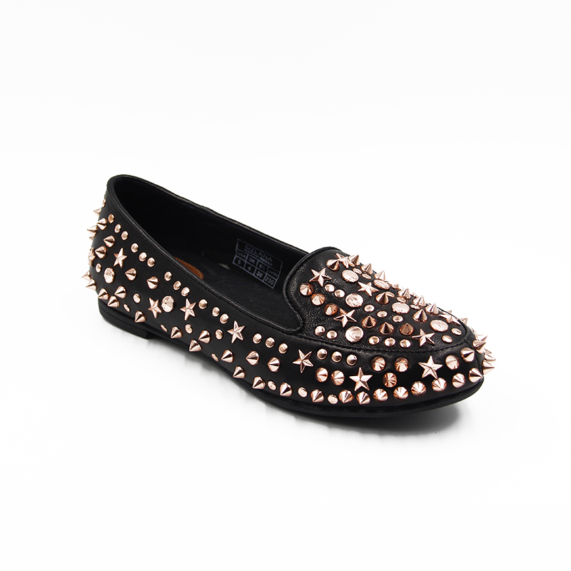 【澳洲仓】【清仓】OZLANA UGG OZ3024 春夏铆钉豆豆单鞋 防狼鞋